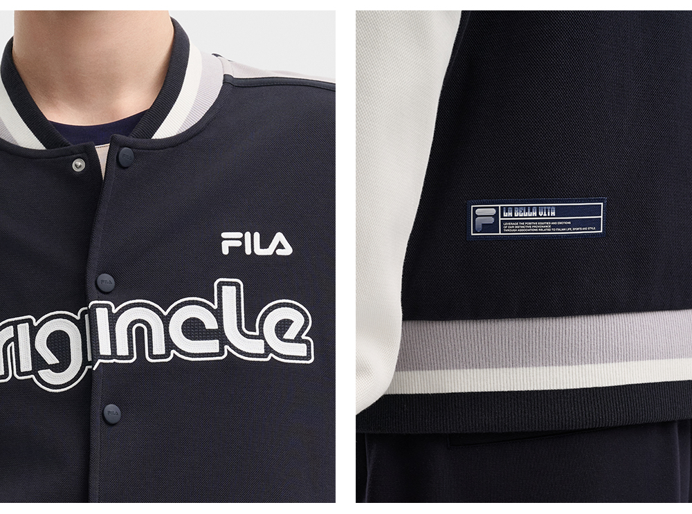 FILA CORE LIFESTYLE ORIGINALE FÊTE DE LA MUSIQUE Men Bomber Jacket (Navy)