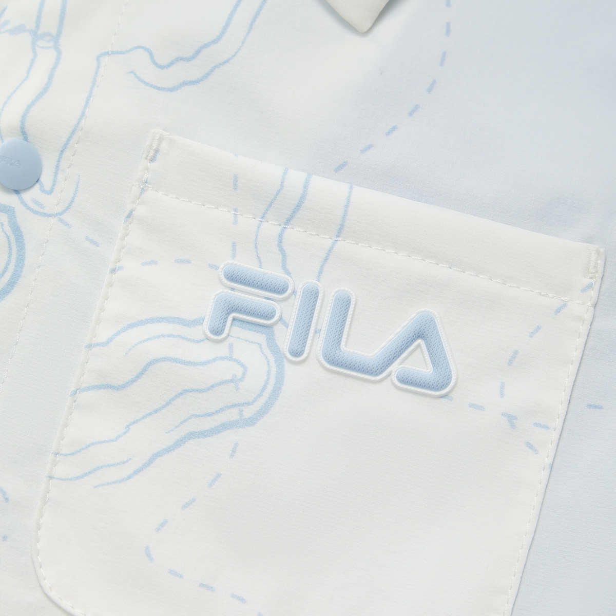 FILA KIDS WHITE LINE Boys Short Sleeves Shirt
