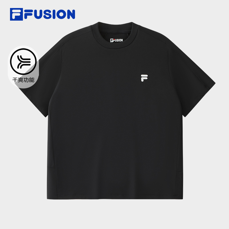 Graphic Tshirt Mens Black Fila T Shirt Men Clothing Fila Stacked