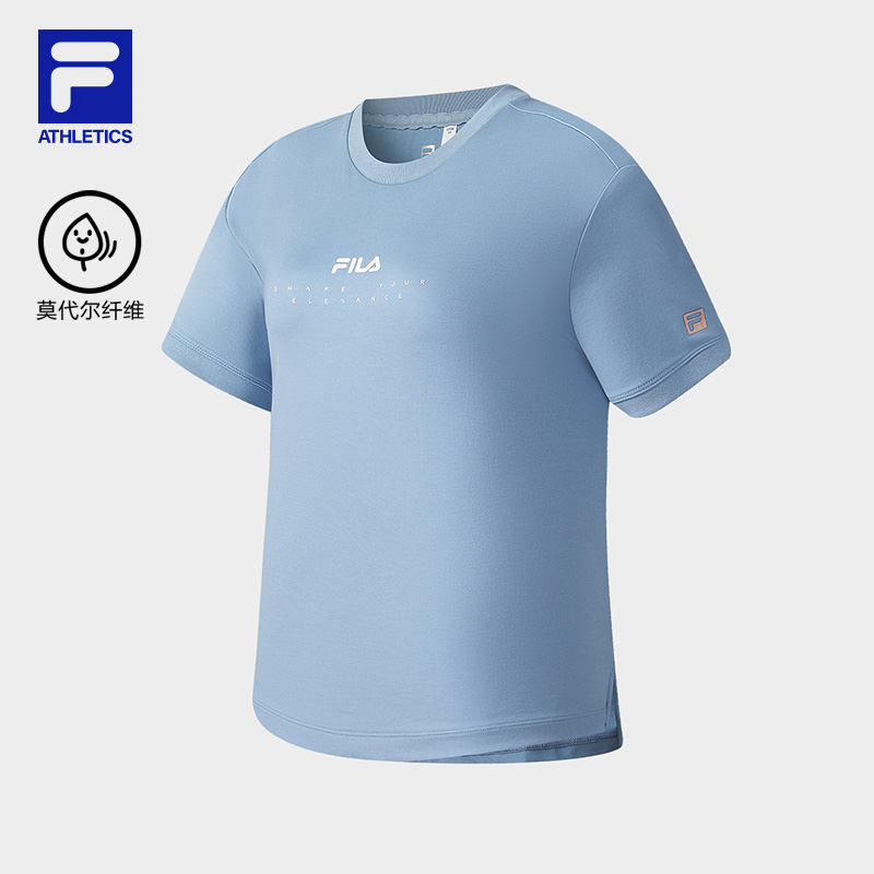 FILA CORE ATHLETICS FITNESS FILA-FIT SOFT POWER Women Short Sleeve T-shirt