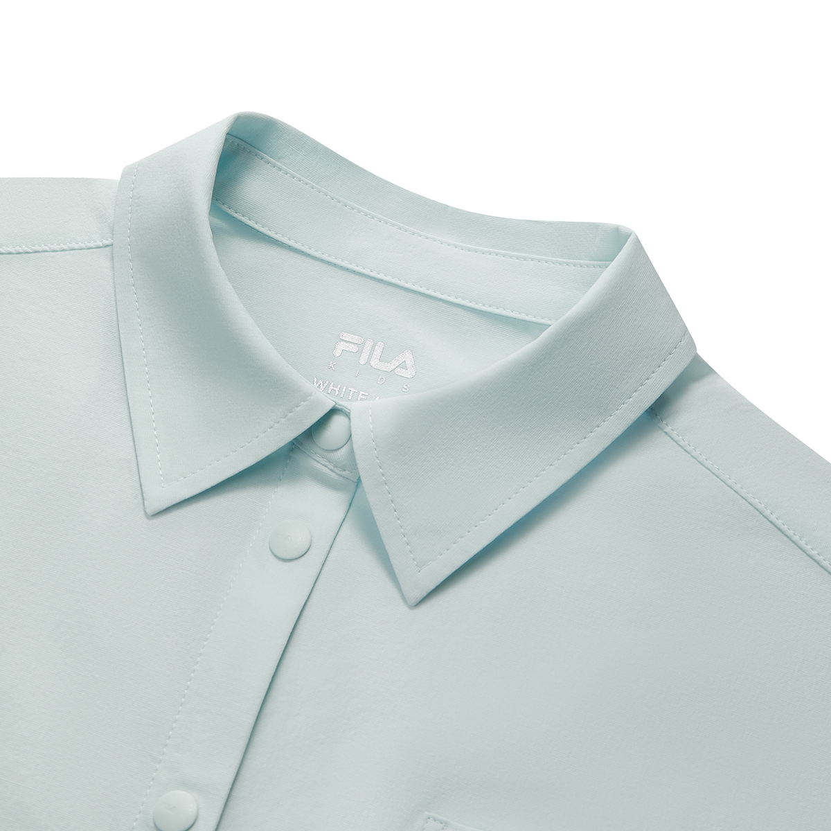 FILA KIDS WHITE LINE WHITE LINE Girls Short Sleeves Shirt