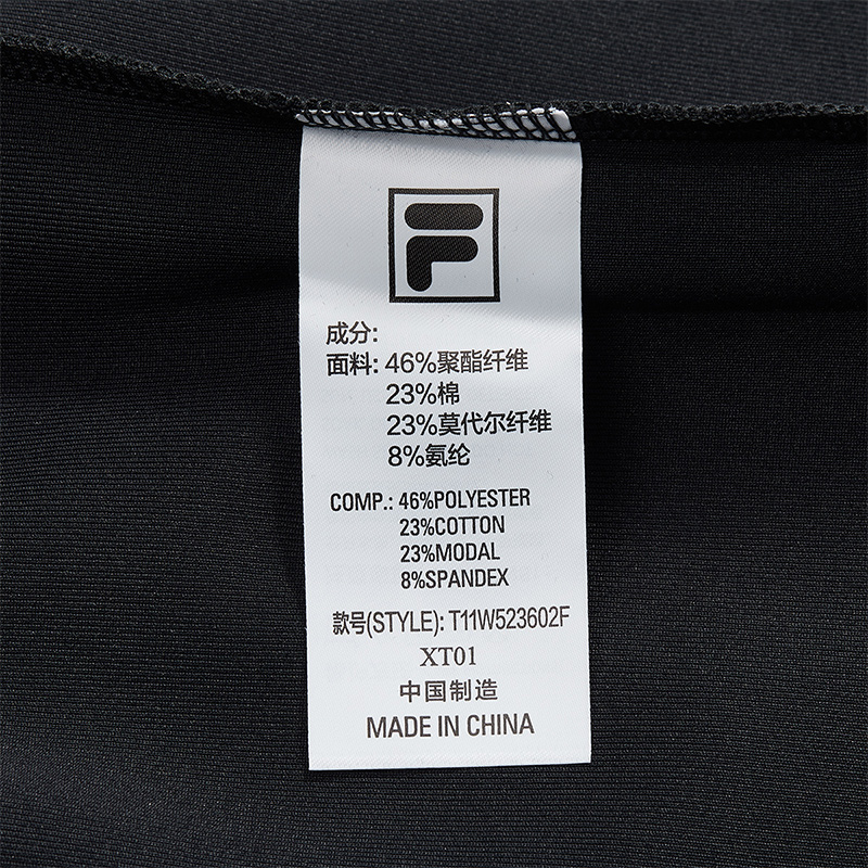 FILA FUSION INLINE FUSION X WORKWEAR STREET DOLPHIN Women Knit Pants (Black)