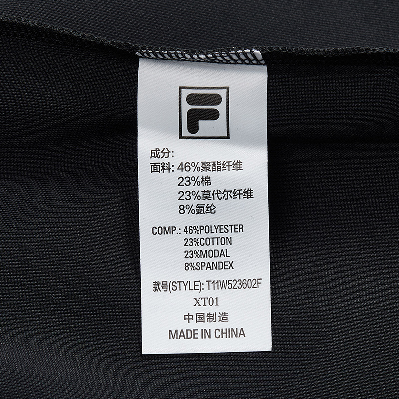 FILA FUSION INLINE FUSION X WORKWEAR STREET DOLPHIN Women Knit Pants (Black)