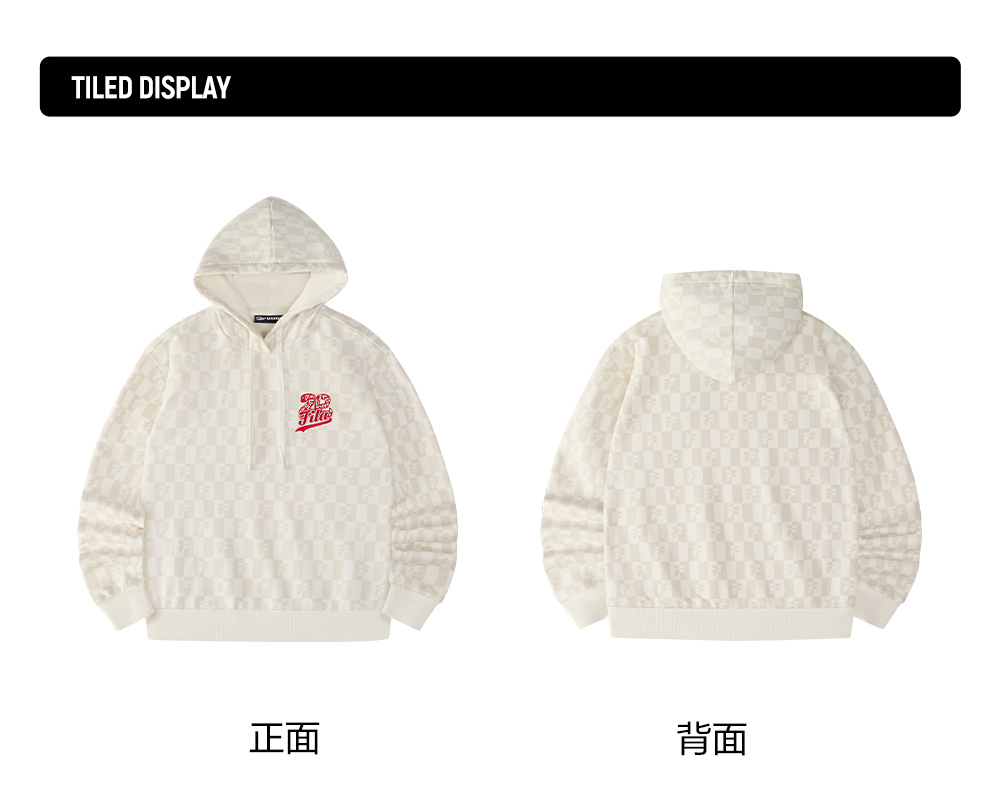 FILA FUSION INLINE CULTURE CNY COLLECTION Women Hoodie (Red / White)