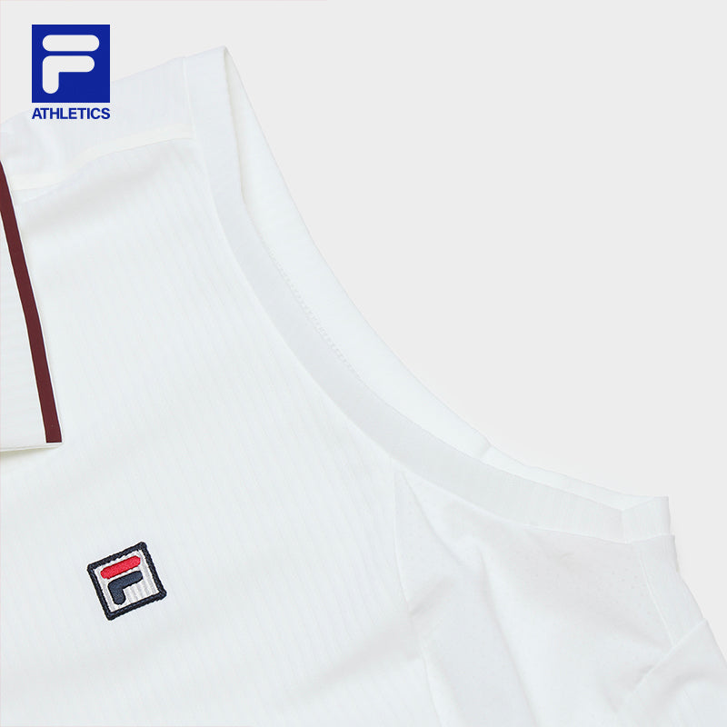 FILA CORE SPORTS ATHLETICS TENNIS Women Cotton Vest in White