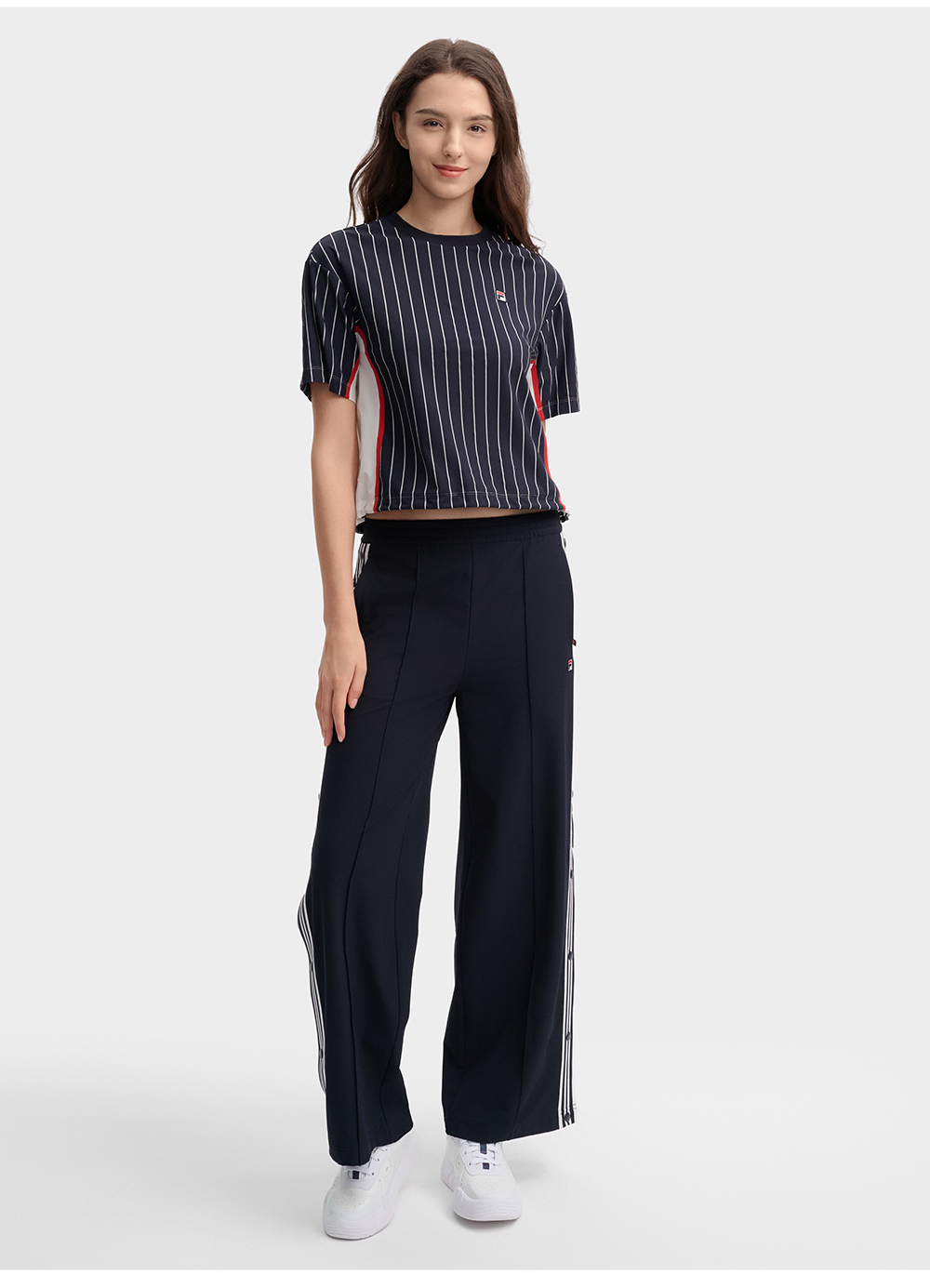FILA CORE LIFESTYLE ORIGINALE FRENCH TENNIS CLUB Women Woven Pants (Navy)