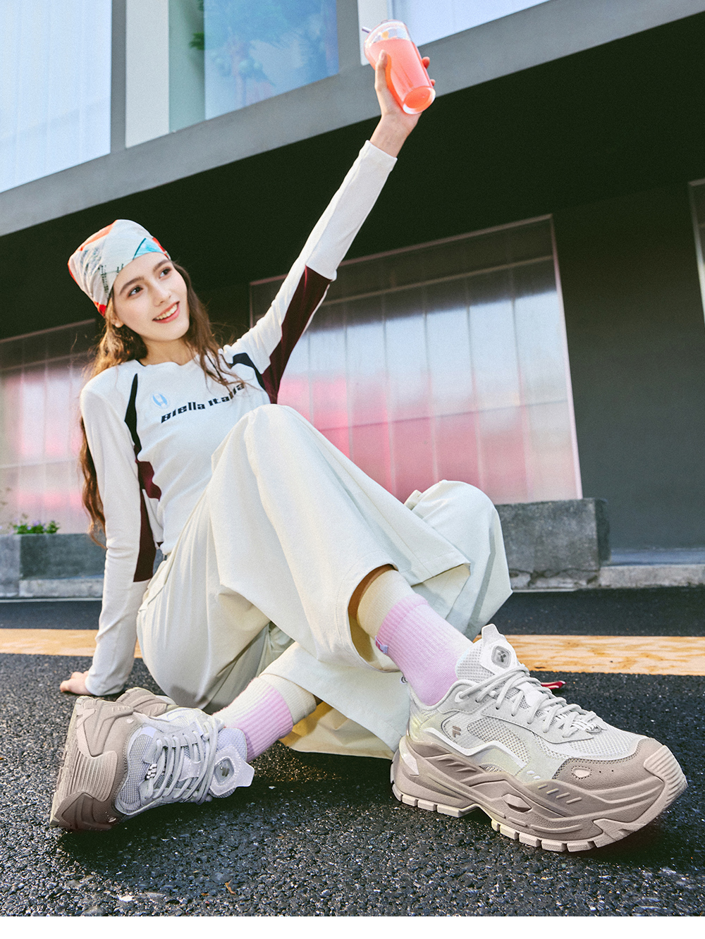 FILA FUSION BIANCO IV Women Platform Shoes/Sneakers
