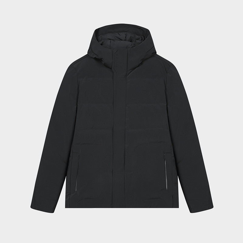 FILA CORE NORDIC POLAR LIGHT & ICEBREAKER CRUISE WHITE LINE BLUE Men Down Jacket in Black