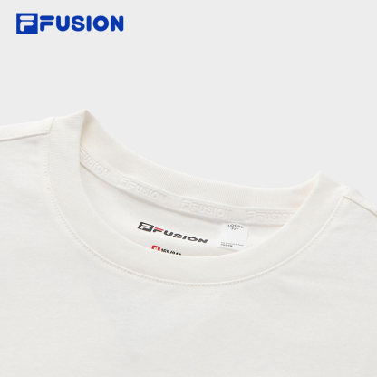 FILA FUSION INLINE FUSION X - WORKWEAR DANCE CITY GROOVE Women Short Sleeves T-Shirt (White)