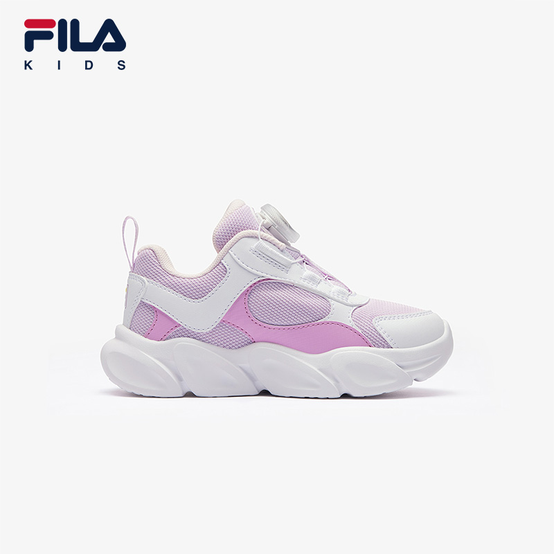 FILA KIDS FERRIS WHEEL HERITAGE Girl's Light-up Sneakers in Pink