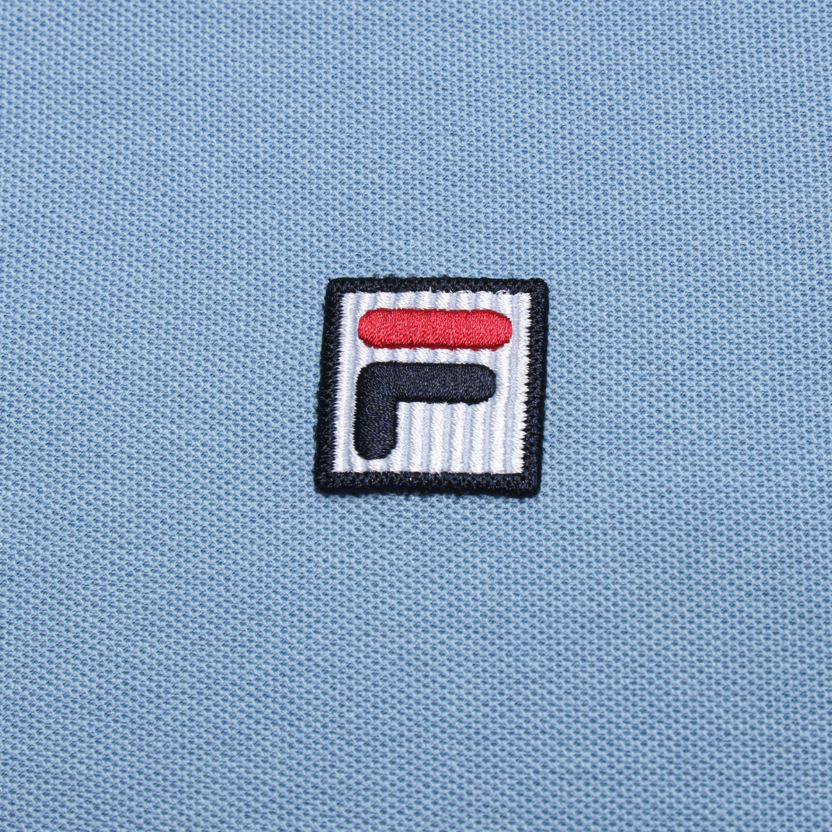 FILA Men Knitted Short Sleeve Polo Shirt