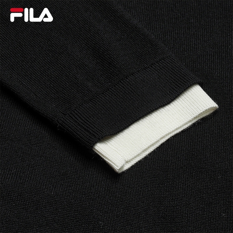 FILA CORE LIFESTYLE WHITE Women Knit Sweater