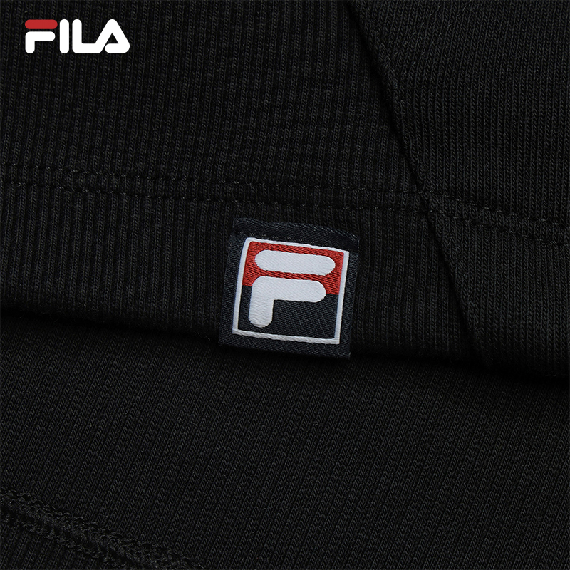 FILA CORE LIFESTYLE FILA ORIGINALE Women Hoodie (Black/Grey)
