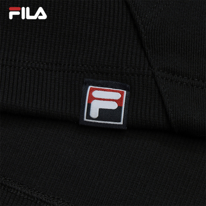 FILA CORE LIFESTYLE FILA ORIGINALE Women Hoodie (Black/Grey)