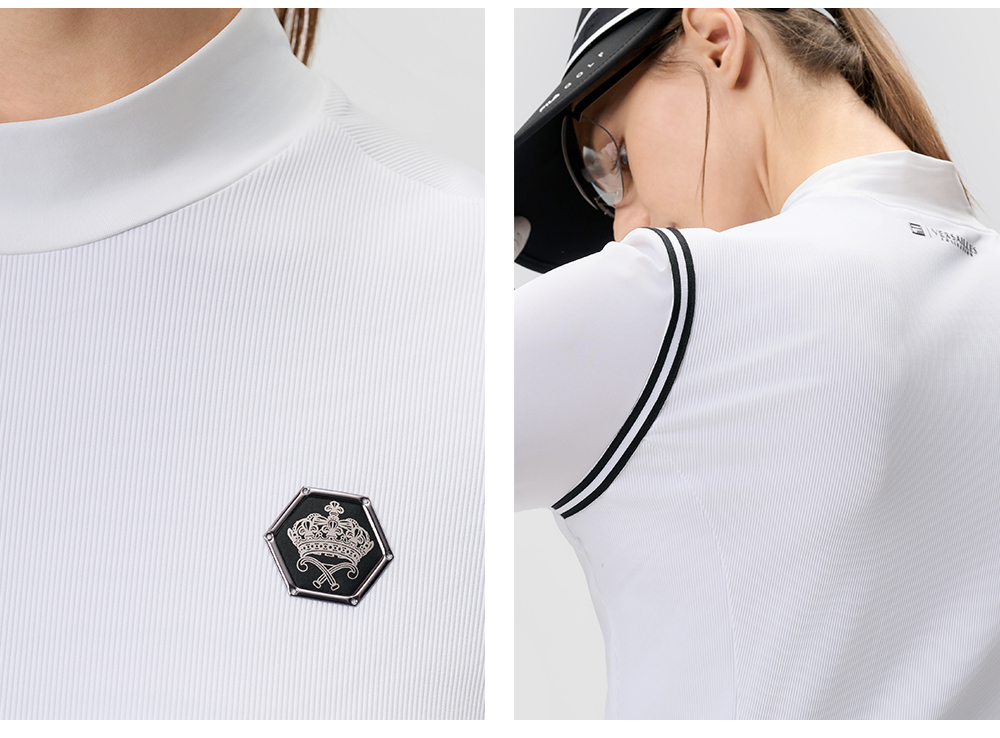 CORE ATHLETICS GOLF2 Women Long Sleeve Tee (White)