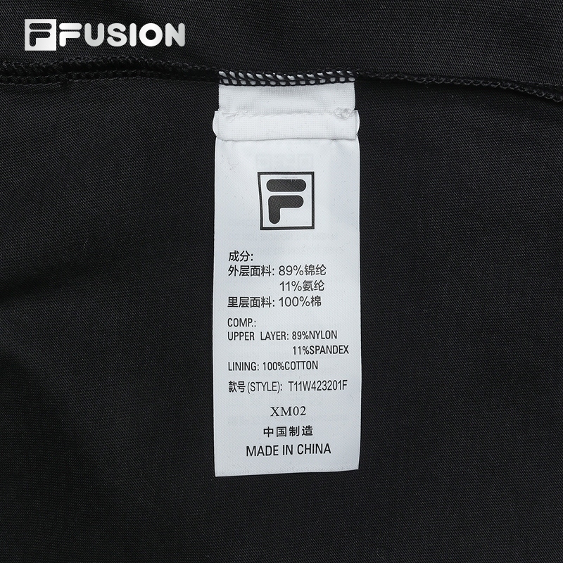FILA FUSION INLINE WORKWEAR Women Long Sleeve Tee in Black