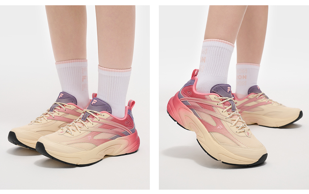 FILA FUSION FUSION LIGHT Women Sneakers (Red / Beige )