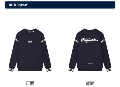 FILA CORE LIFESTYLE FILA ORIGINALE WINTER TENNIS CLUB Men Sweatshirt (Navy)