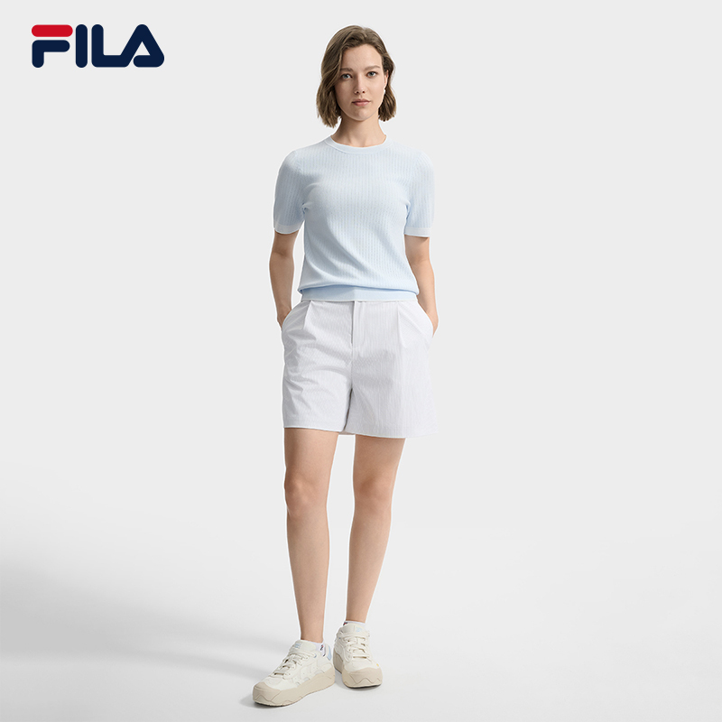 FILA CORE LIFESTYLE EMERALD ETCHED MOMENTS Women Knit Sweater