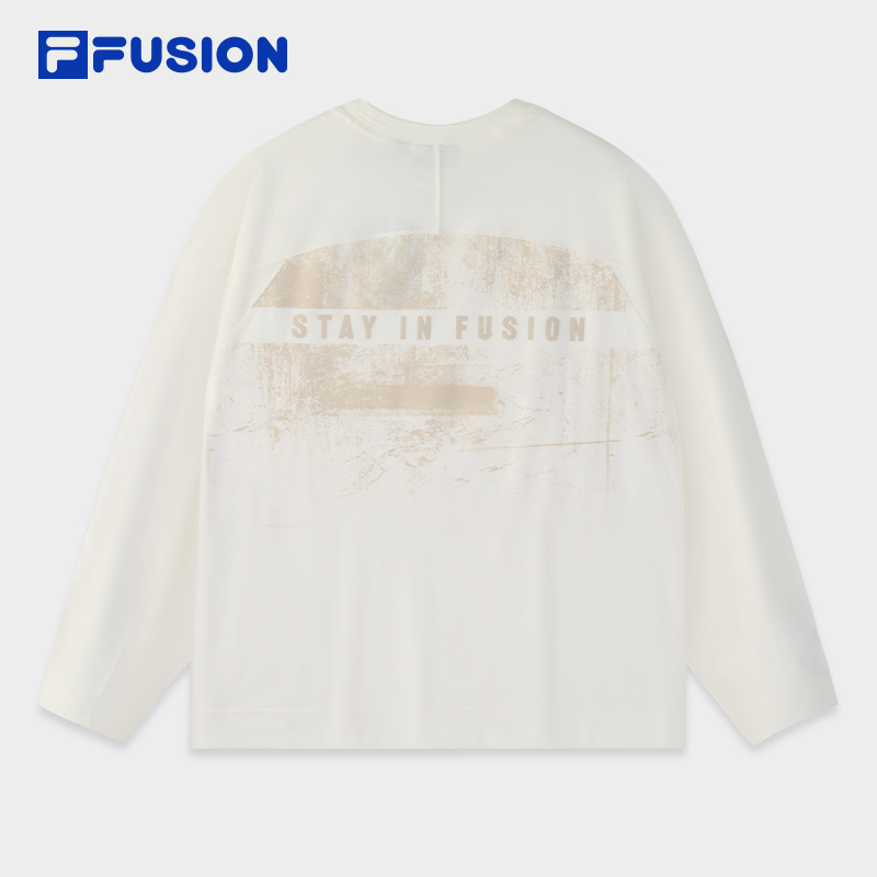 FILA FUSION INLINE FUSION X - WORKWEAR DANCE CITY GROOVE Unisex Sweatshirt (White)