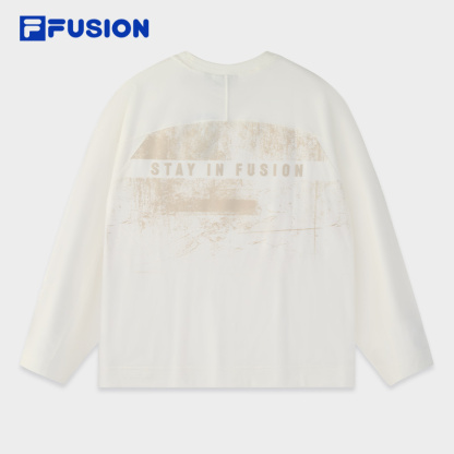 FILA FUSION INLINE FUSION X - WORKWEAR DANCE CITY GROOVE Unisex Sweatshirt (White)