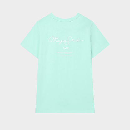 FILA CORE Women's MAGIC STICK WHITE LINE ORIGINALE Short Sleeve T-shirt in Turquoise