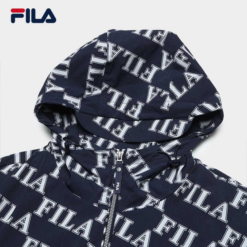 FILA CORE WHITE LINE ORIGINALE Mens Woven Top in Full Print