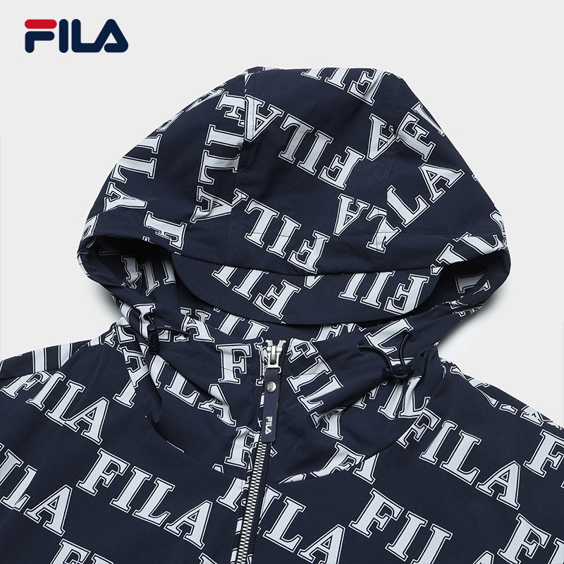 FILA CORE WHITE LINE ORIGINALE Mens Woven Top in Full Print
