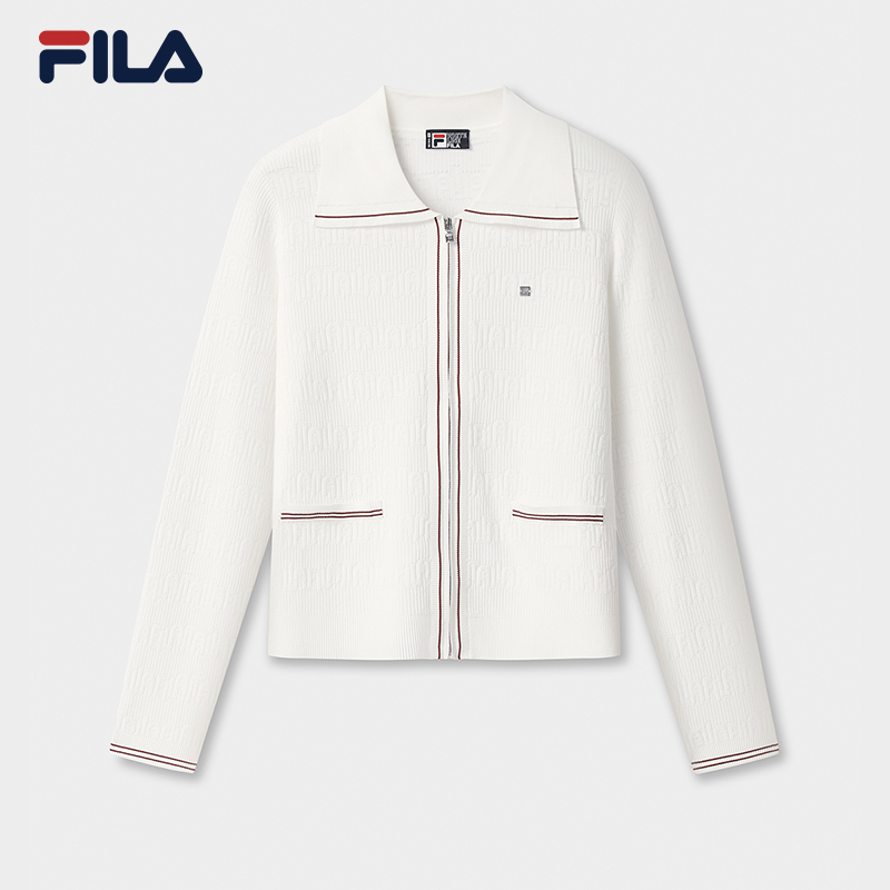 FILA CORE WHITE Weekend City Break Women Cardigan White