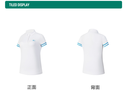 FILA CORE ATHLETICS GOLF (DP WORLD TOUR) Women Short Sleeve Polo (White)