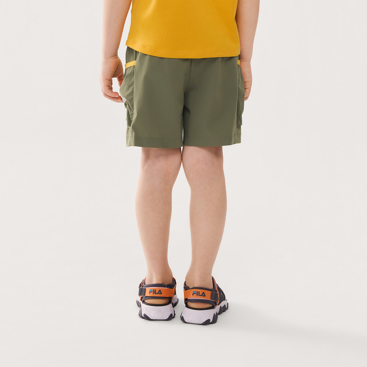 FILA KIDS ORIGINALE Boys Woven Bermuda Shorts