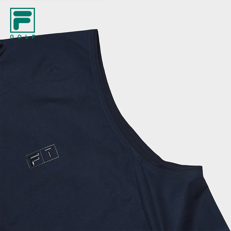 FILA CORE ATHLETICS GOLF (DP WORLD TOUR) Men Woven Vest (Full Print)