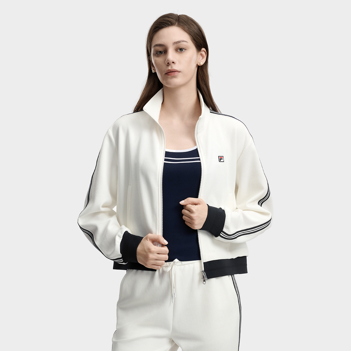 FILA Women's Knit Long Sleeve Jacket