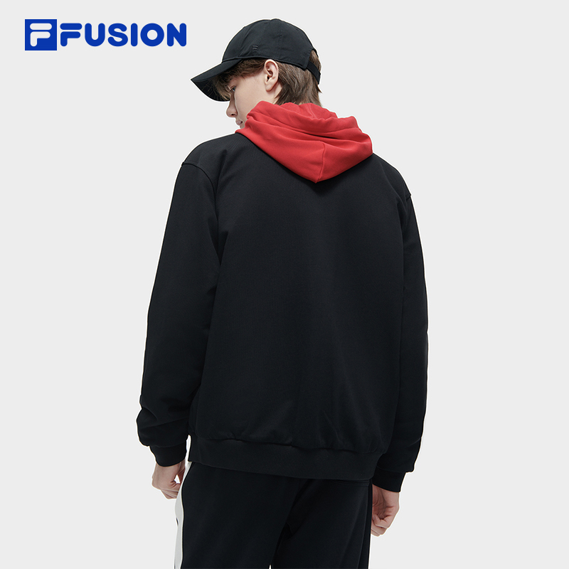 [ CNY Collection ]FILA FUSION  INLINE CULTURE Chinese New Year Men's Woven Top in Brown