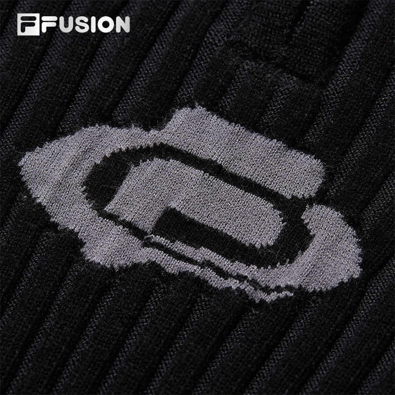 FILA FUSION INLINE URBAN TECH TECH-SPHERE URBANITY Women Knit Sweater (Black)