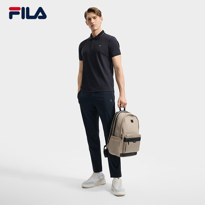 FILA CORE LIFESTYLE WHITE LINE ESCAPE THE CITY Men Knit Pants