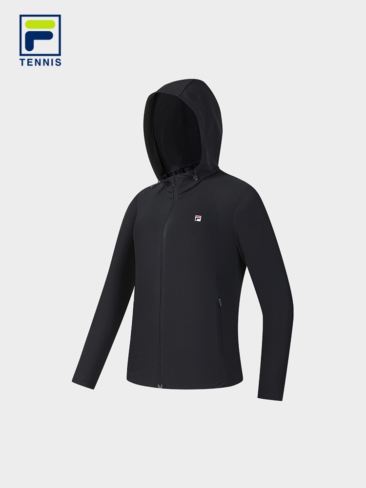 FILA WOMEN'S TENNIS Knitted Hooded Jacket