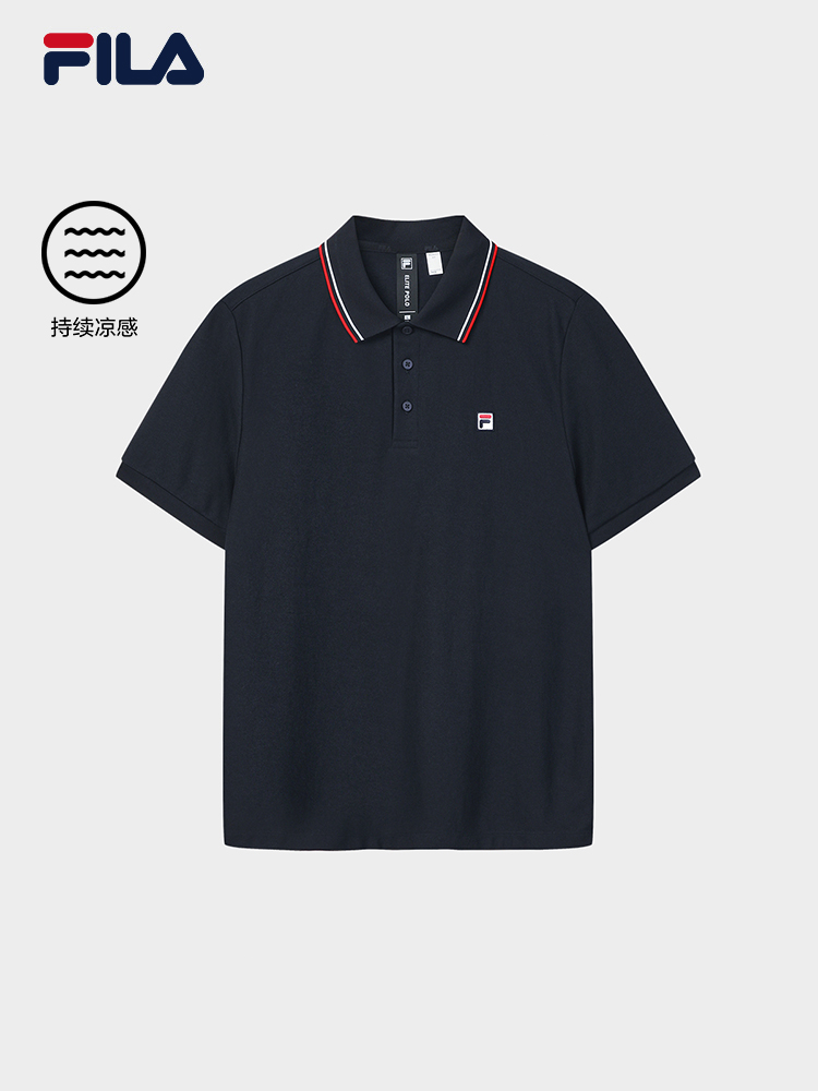 FILA MEN'S F.C. Knitted Short Sleeve Polo Shirt