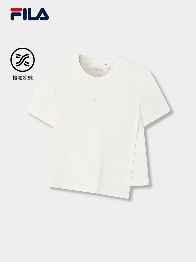 FILA WOMEN'S MILANO Knitted Short Sleeve Top