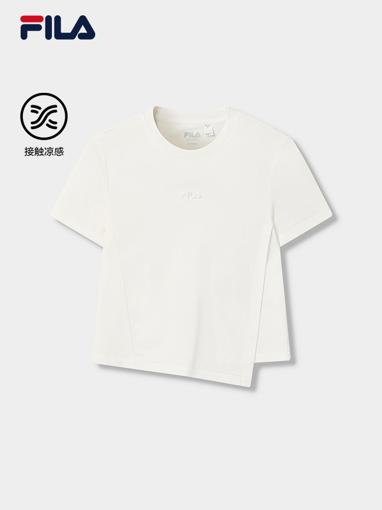 FILA WOMEN'S MILANO Knitted Short Sleeve Top