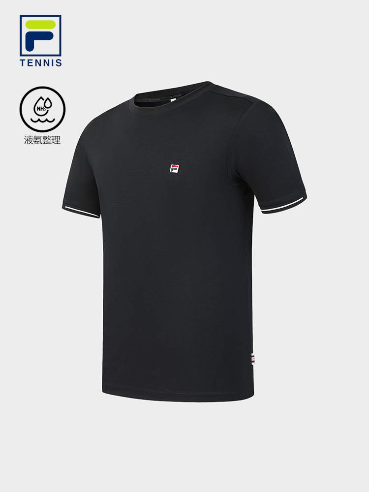 FILA MEN'S TENNIS Knitted Short Sleeve Top