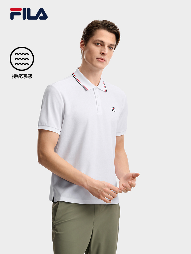 FILA MEN'S F.C. Knitted Short Sleeve Polo Shirt