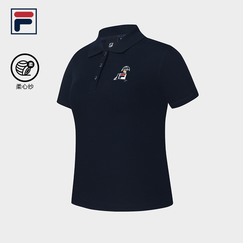 FILA CORE Women's TENNIS COURT Short Sleeve Polo