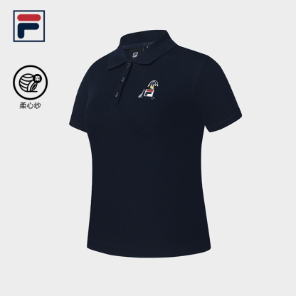 FILA CORE Women's TENNIS COURT Short Sleeve Polo