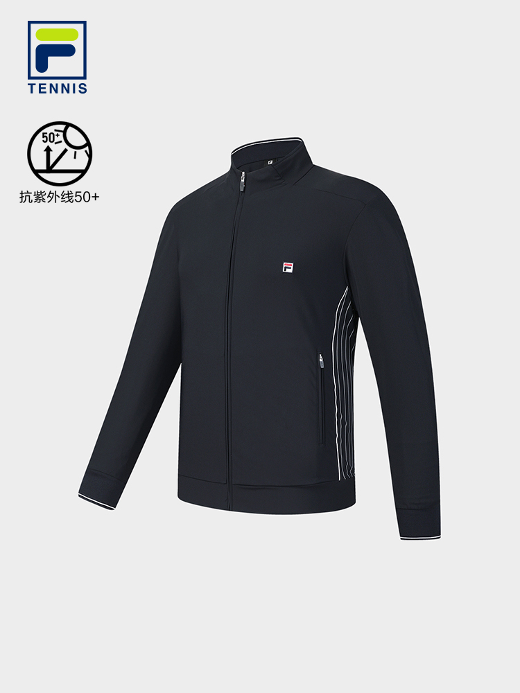 FILA MEN'S TENNIS Knitted Long Sleeve Jacket