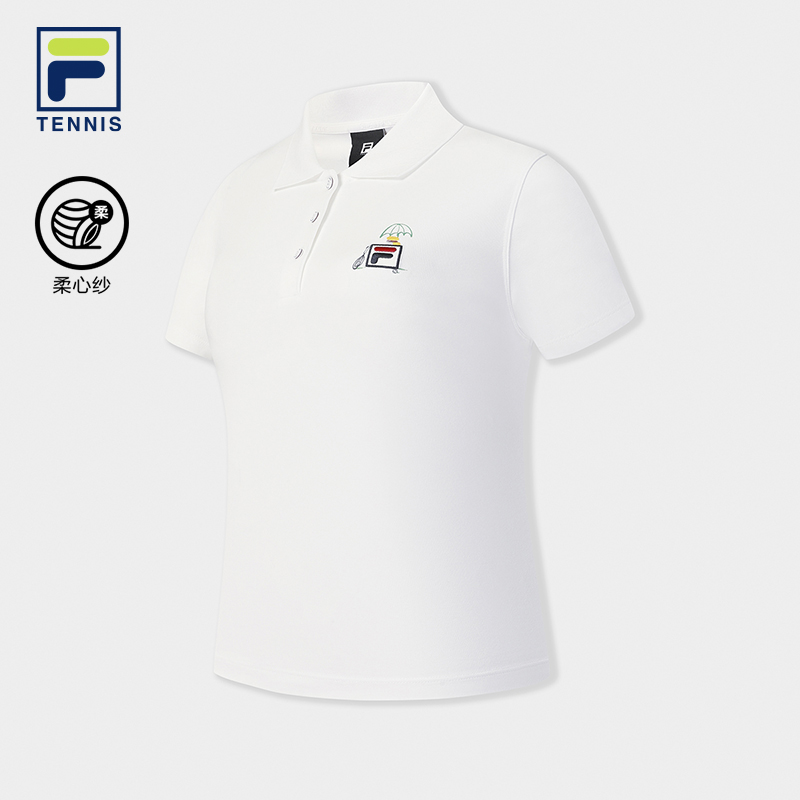 FILA CORE Women's TENNIS COURT Short Sleeve Polo