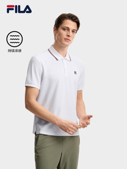 FILA MEN'S F.C. Knitted Short Sleeve Polo Shirt