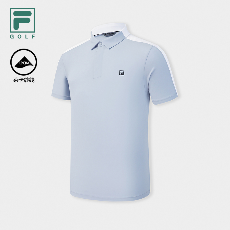 FILA MEN'S GOLF Knitted Short Sleeve Polo Shirt