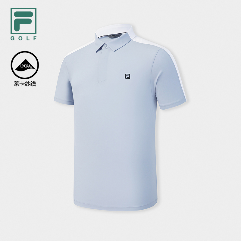 FILA MEN'S GOLF Knitted Short Sleeve Polo Shirt