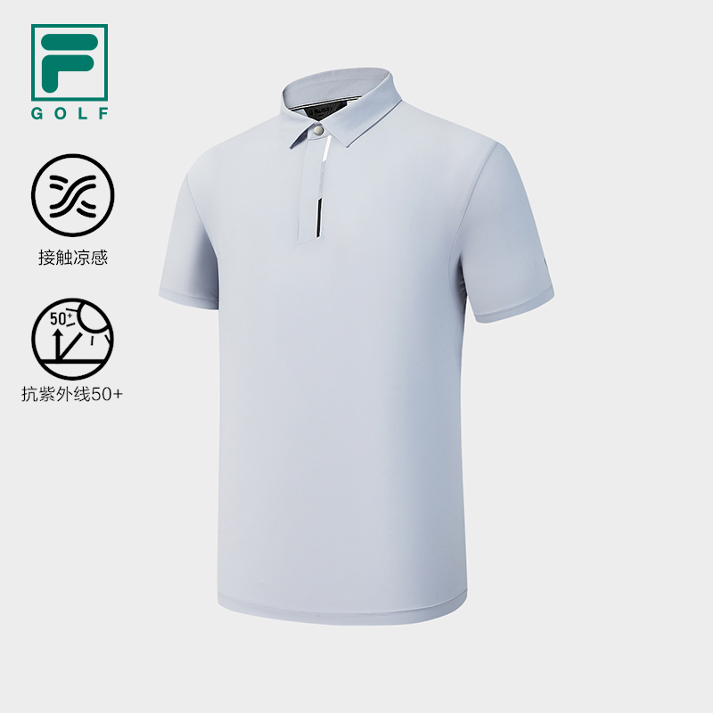 FILA MEN'S GOLF Knitted Short Sleeve Polo Shirt